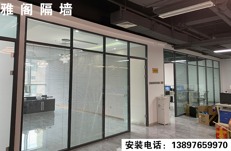 辦公室玻璃隔斷報價便宜不見得真的劃算——西寧玻璃隔斷、青海玻璃隔斷墻